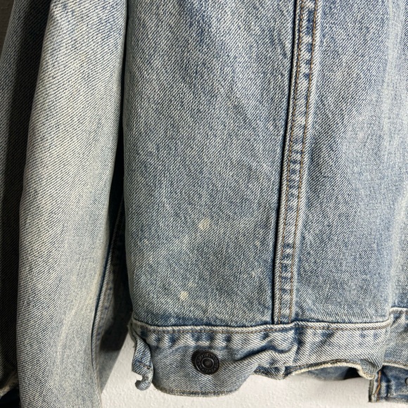 Abercrombie & fitch denim jacket men’s size XL blue - Picture 3 of 12